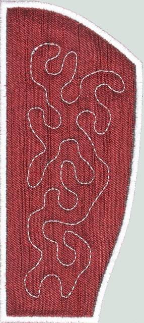 BFC0626 Quilt in the Hoop Christmas Stocking V