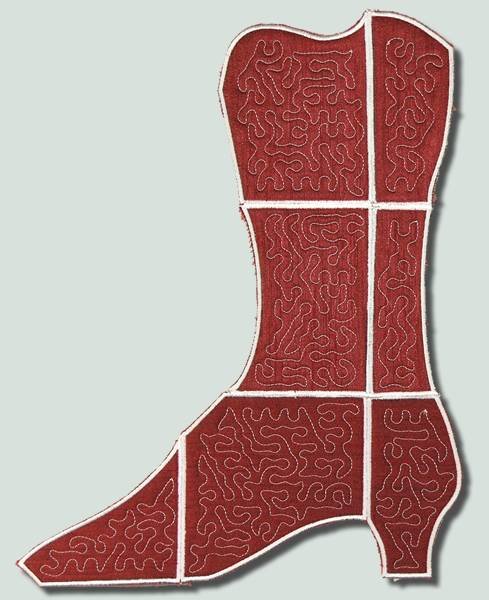 BFC0626 Quilt in the Hoop Christmas Stocking V