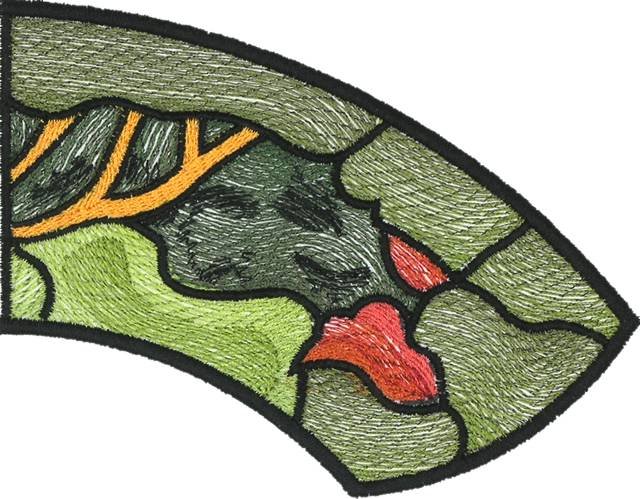 BFC0629 Stained Glass-Parrot