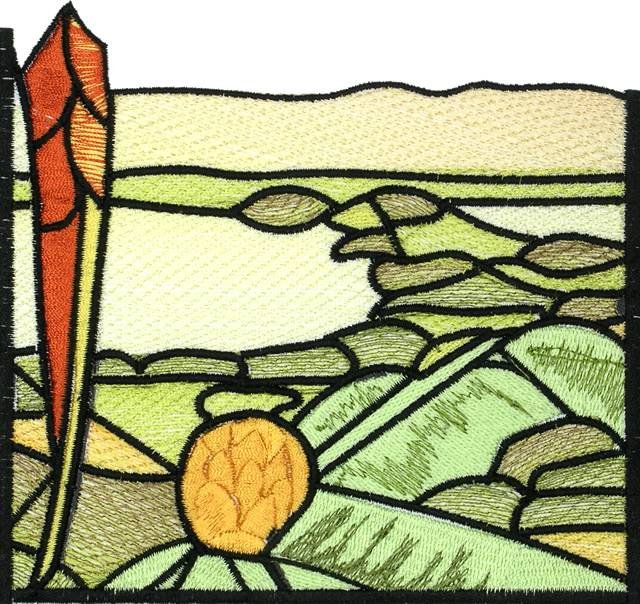BFC0629 Stained Glass-Parrot