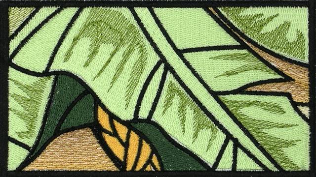 BFC0629 Stained Glass-Parrot