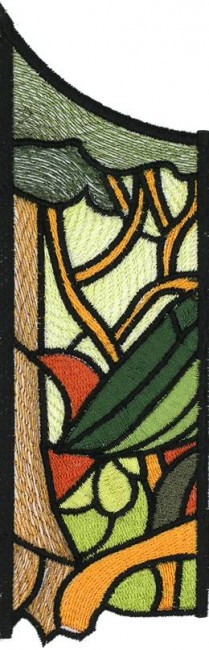 BFC0629 Stained Glass-Parrot