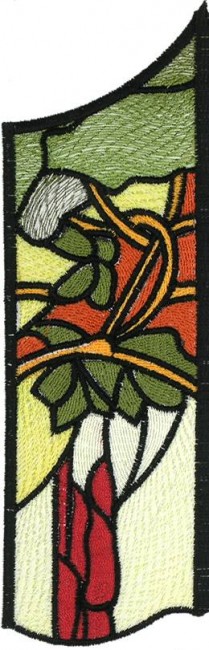 BFC0629 Stained Glass-Parrot