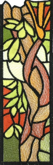 BFC0629 Stained Glass-Parrot