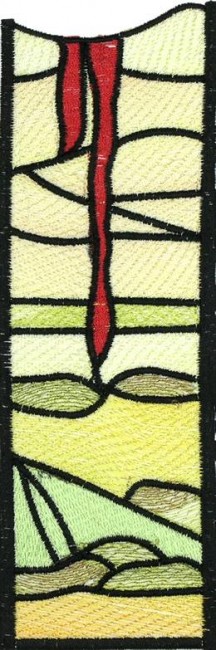 BFC0629 Stained Glass-Parrot