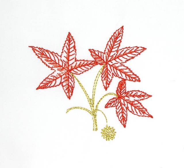 BFC0630 Color Sketches-Autumn Leaves