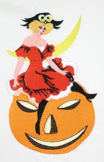 BFC0633 Vintage Halloween Dance