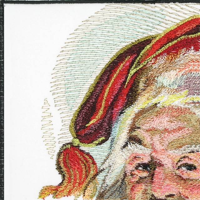 BFC0634 Window-Santa Claus