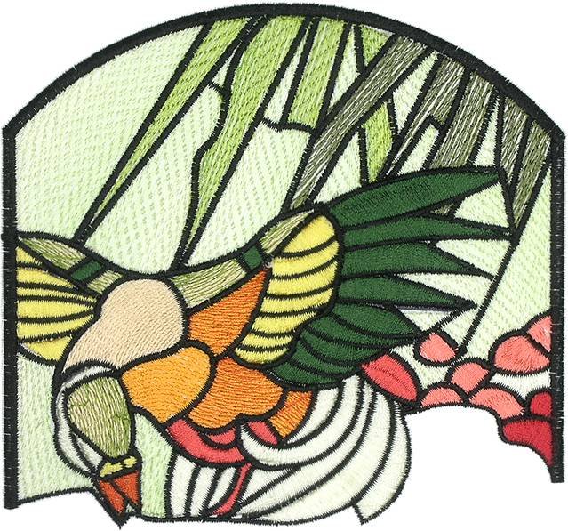 BFC0635 Stained Glass- Pheasant