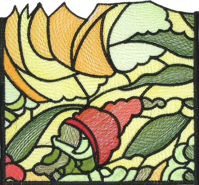 BFC0635 Stained Glass- Pheasant