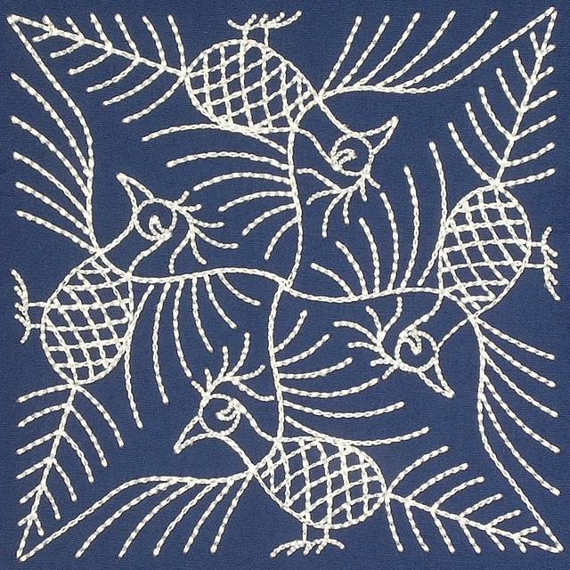 BFC0637 Chinese Indigo - Quilt Blocks I