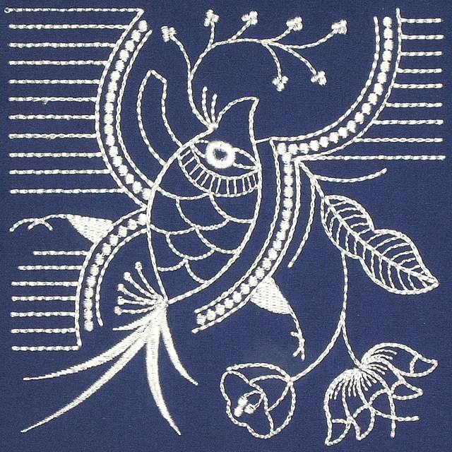 BFC0637 Chinese Indigo - Quilt Blocks I