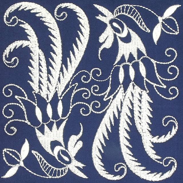 BFC0637 Chinese Indigo - Quilt Blocks I