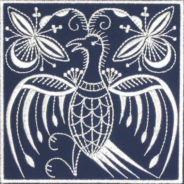 BFC0640 Quilt In the Hoop Chinese Indigo Quilt Blocks I