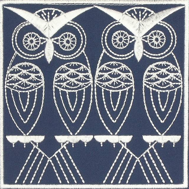 BFC0641 Quilt In the Hoop Chinese Indigo Quilt Blocks II
