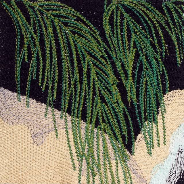 BFC0645 Window-Flamingo Paradise