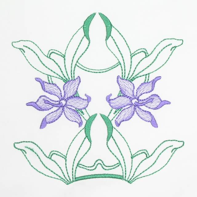 BFC0652 Quilt In the Hoop Alpine Wildflower Quilt Blocks I