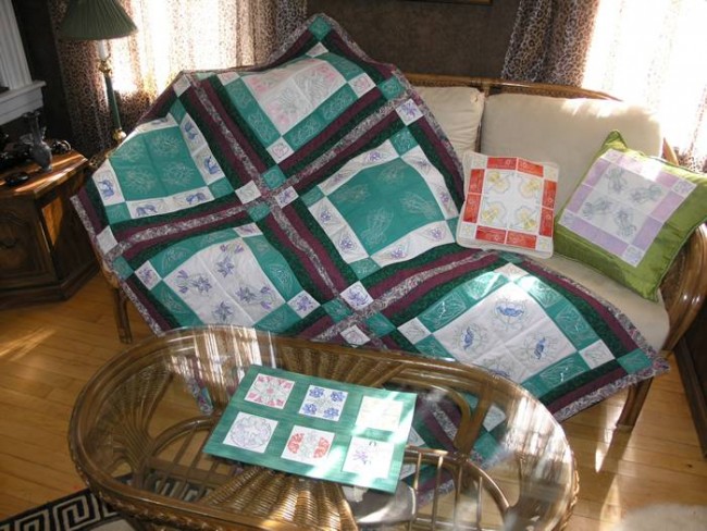 BFC0653 Quilt In the Hoop Alpine Wildflower Quilt Blocks II