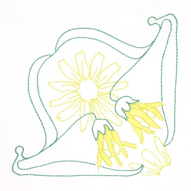 BFC0653 Quilt In the Hoop Alpine Wildflower Quilt Blocks II