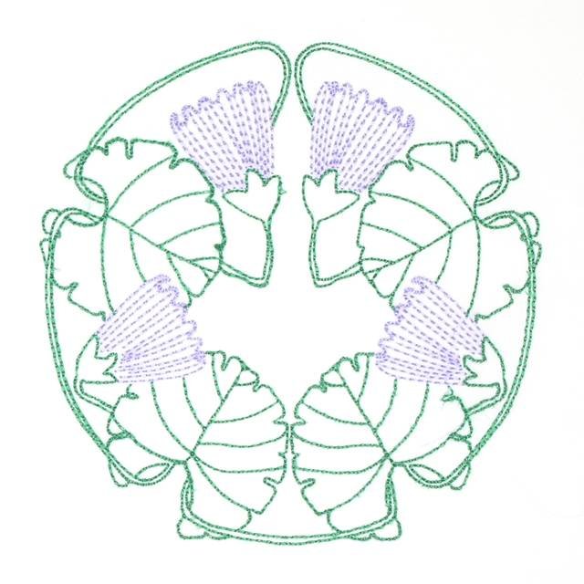 BFC0651 Alpine Wildflower Quilt Blocks II