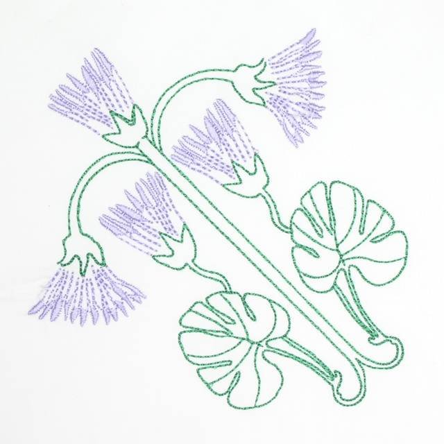 BFC0651 Alpine Wildflower Quilt Blocks II
