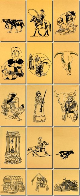 BFC0671 Western Sketches