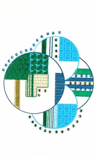 BFC0679 Art Deco Bling