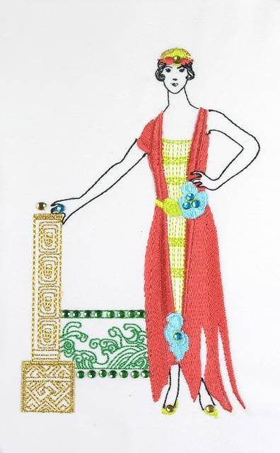BFC0679 Art Deco Bling