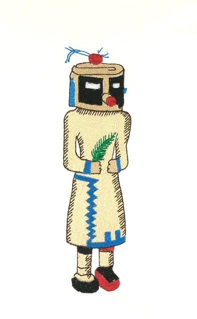 BFC0690 Southwestern Kachina Dolls