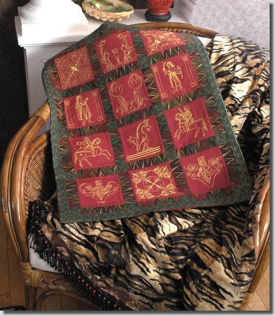BFC0694 Medieval Quilt Blocks