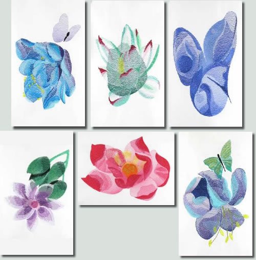 BFC0695 Fantasy - Flowers