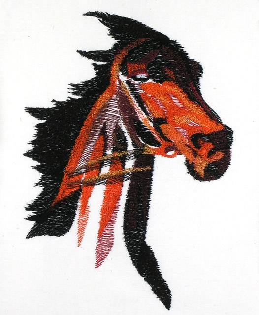 BFC0707 Four Fantasy Horses