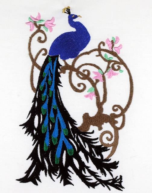BFC0714 A Dozen Peacocks
