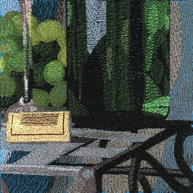 BFC0715 Window - Vintage Wine
