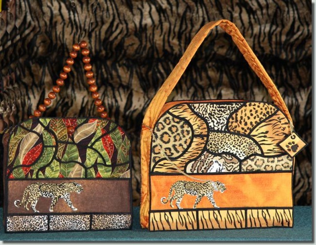 BFC0716 QIH Leopard Bag