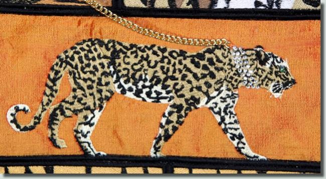 BFC0716 QIH Leopard Bag