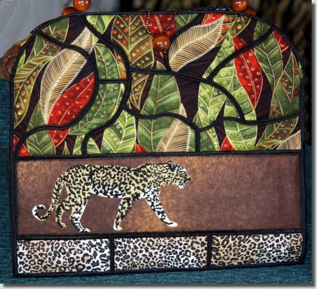 BFC0716 QIH Leopard Bag
