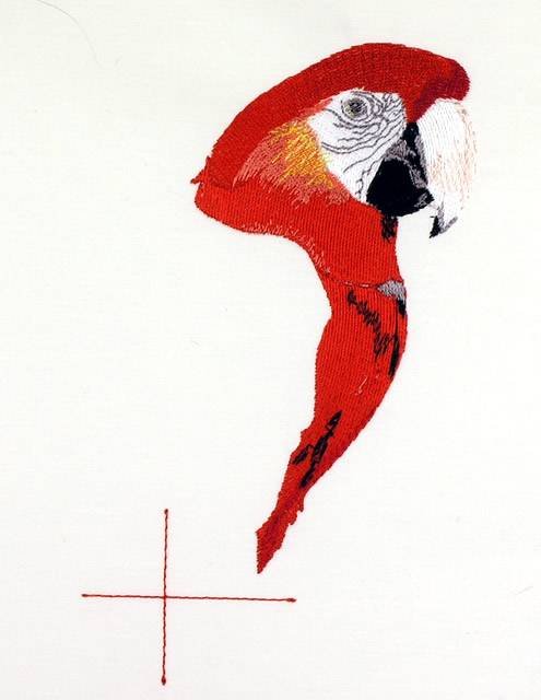 BFC0718 Large Scarlet Macaw