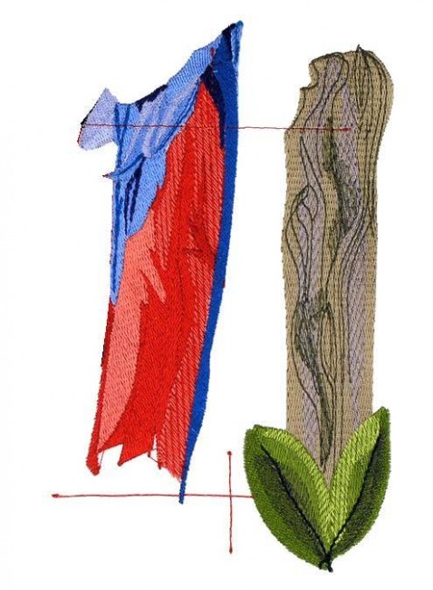 BFC0718 Large Scarlet Macaw