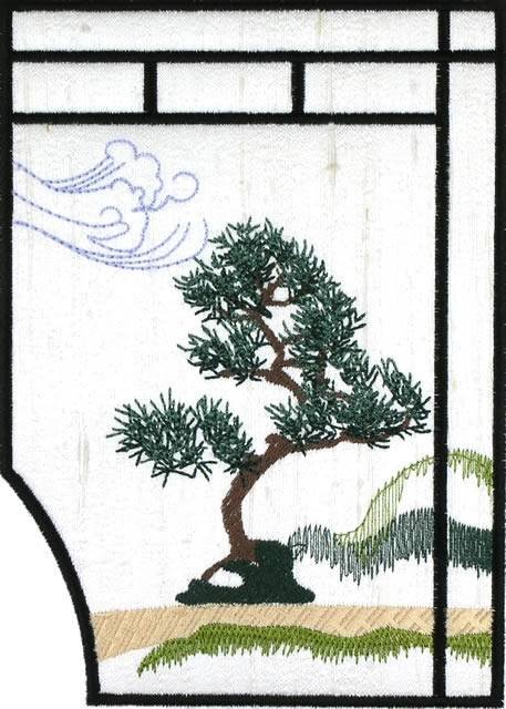 BFC0721 QIH Geisha Garden Tote