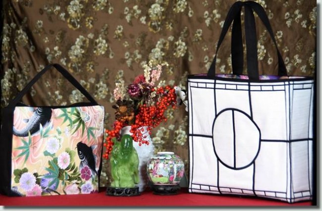 BFC0721 QIH Geisha Garden Tote