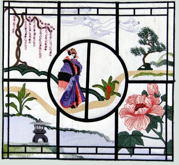 BFC0721 QIH Geisha Garden Tote