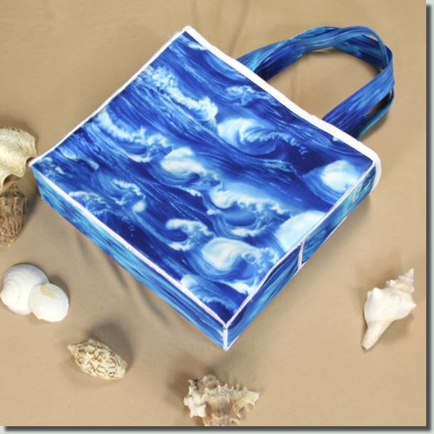 BFC0723 QIH Tropical Getaway Tote Bag