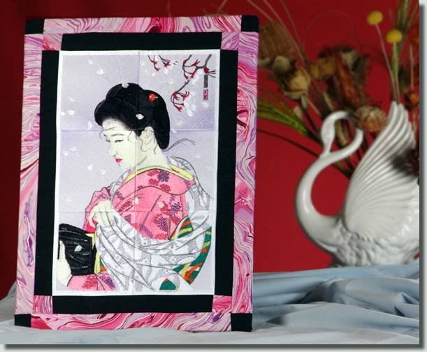 BFC0729 Window - Geisha - A Moment of Reflection