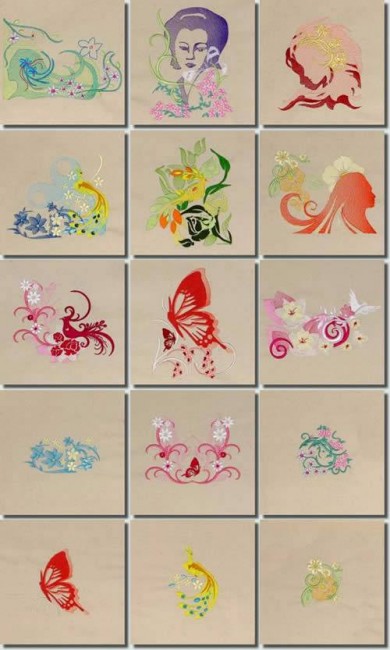 BFC0730 Sheer Whimsy