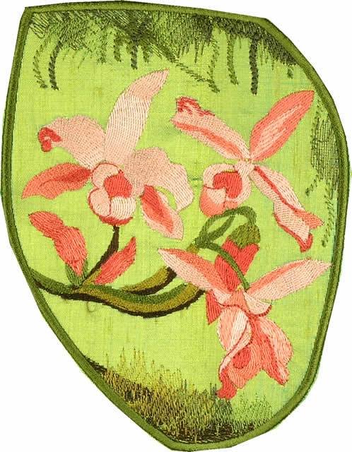 BFC0733 QIH Orchid Jungle Handbag