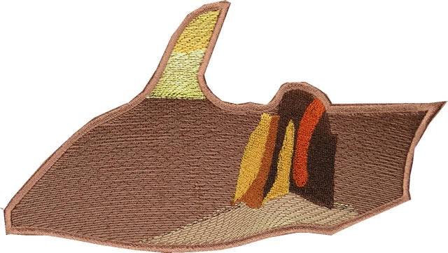 BFC0748 QIH Kokopelli Handbag