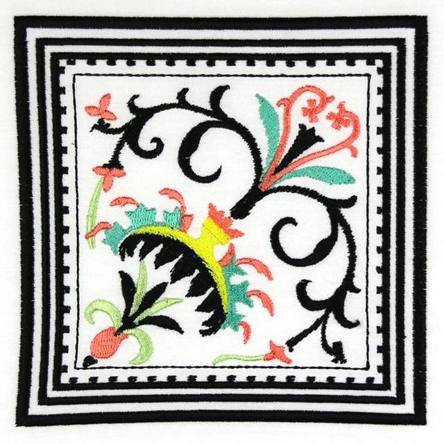 BFC0750 Ancient Italian Tiles Quilt Blocks I