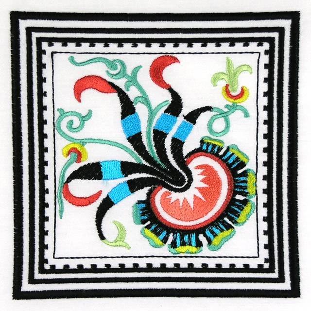 BFC0752 Quilt In the Hoop Ancient Italian Tiles Quilt Blocks I