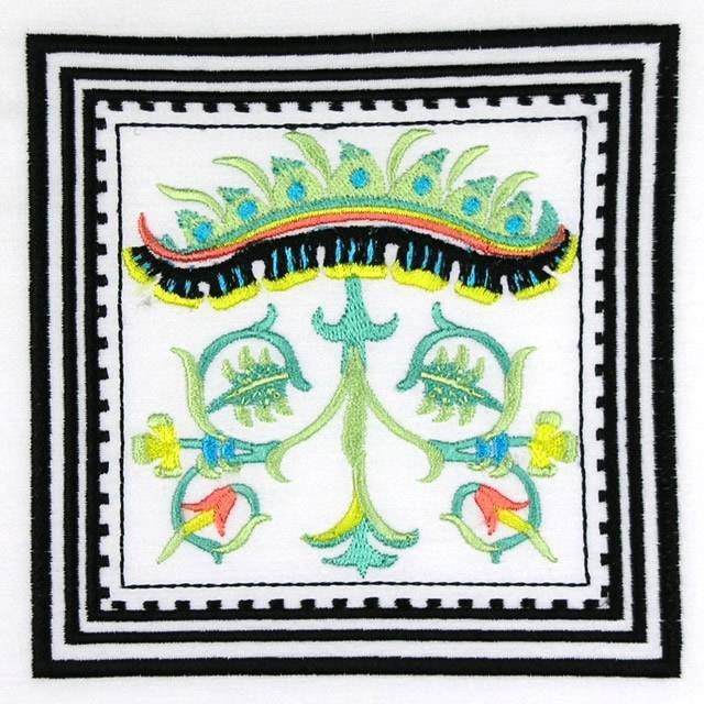 BFC0752 Quilt In the Hoop Ancient Italian Tiles Quilt Blocks I